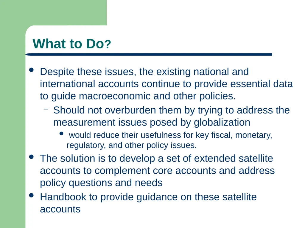 Michael Connelly Chair: Expert Group on - slide 5 of 14