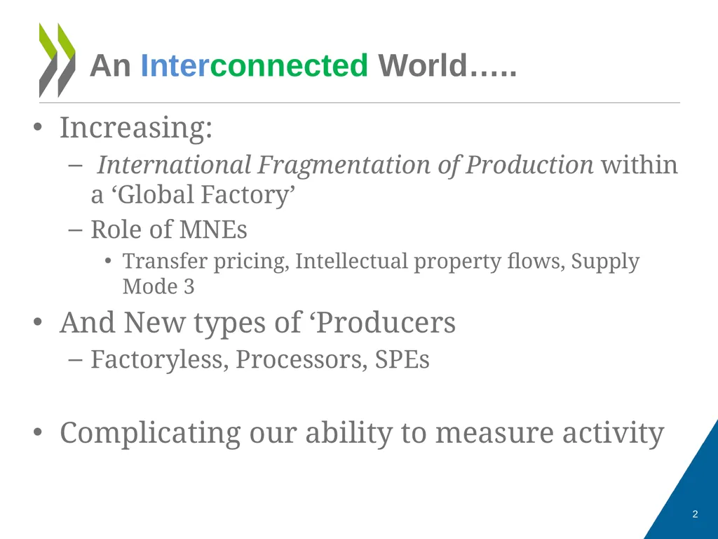Measuring Trade in Value Added, and Beyond - slide 2 of 49
