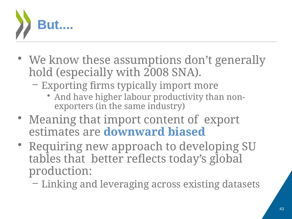 Measuring Trade in Value Added, and Beyond - slide 43 of 49