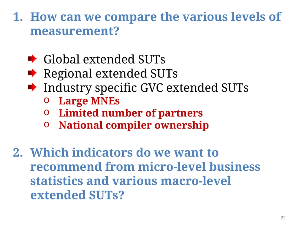 Handbook on Accounting for Global Value Chains - - slide 22 of 25