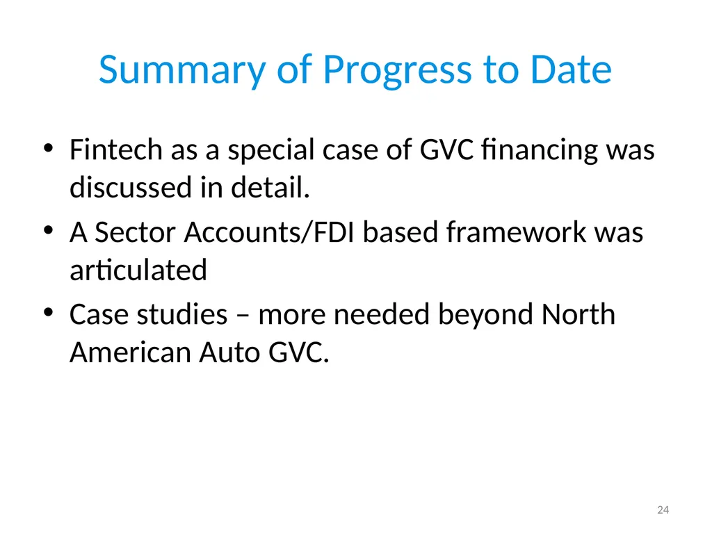 Handbook on Accounting for Global Value Chains - - slide 24 of 25