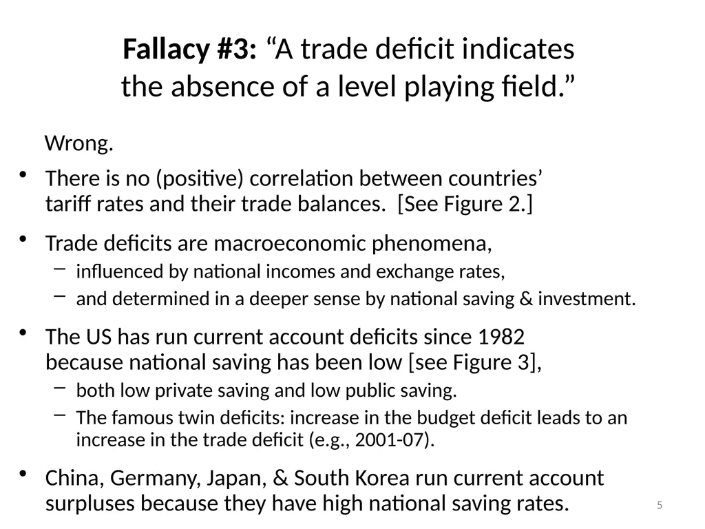 “Five Trade Fallacies” Jeffrey Frankel Harpel - slide 5 of 20