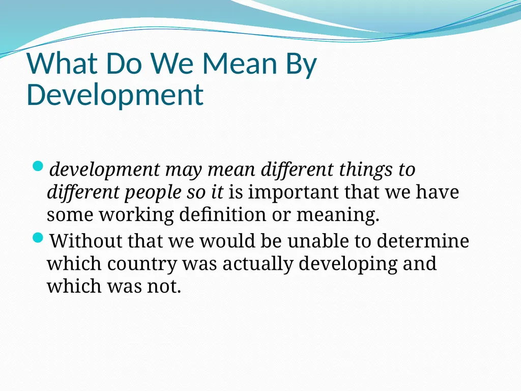 Introducing Economic Development A Global - slide 2 of 31