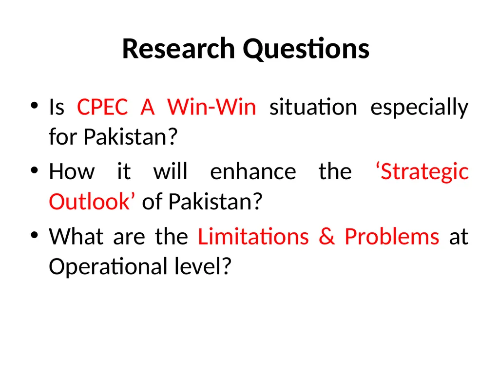 Politics of Economic Corridor: Prospects of - slide 5 of 19