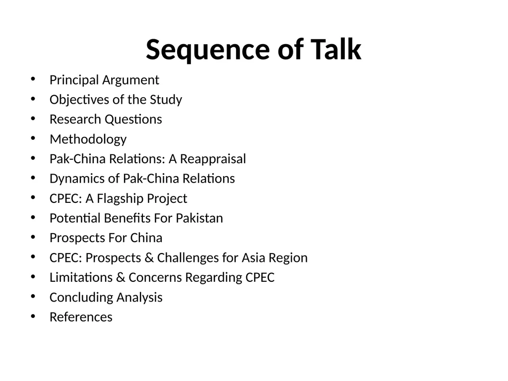 Politics of Economic Corridor: Prospects of - slide 2 of 19