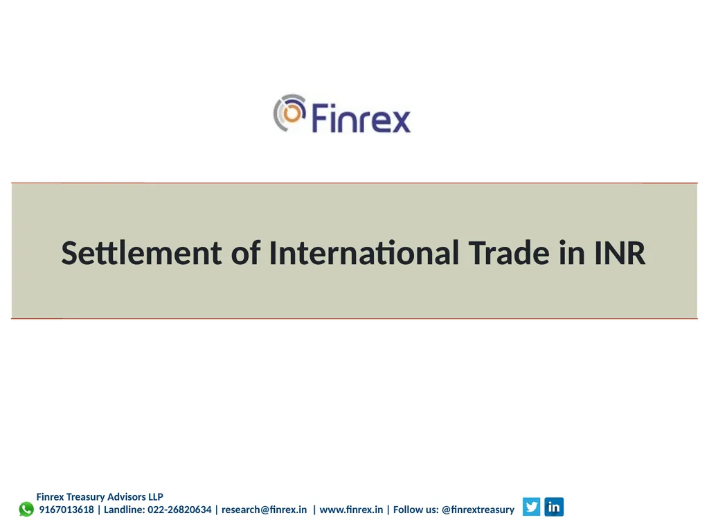 Finrex Treasury Advisors LLP Corporate - slide 13 of 27