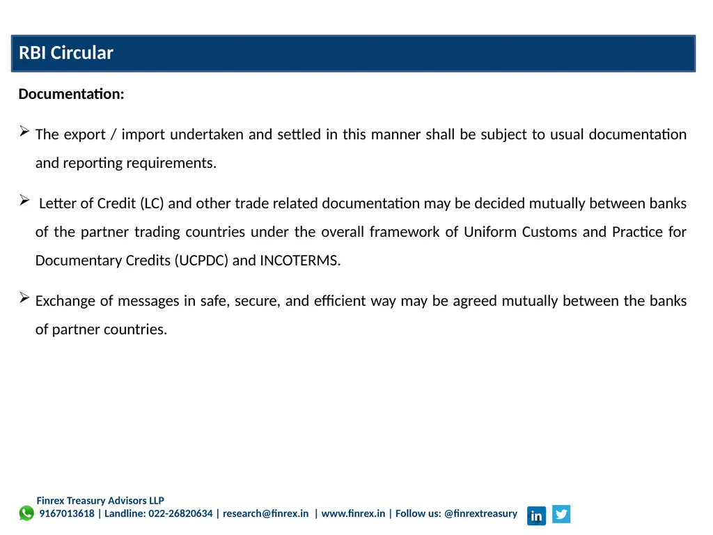 Finrex Treasury Advisors LLP Corporate - slide 18 of 27