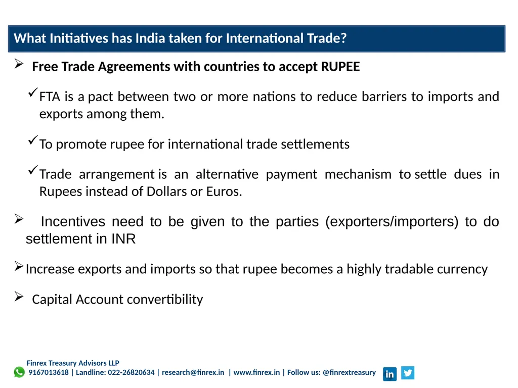 Finrex Treasury Advisors LLP Corporate - slide 25 of 27