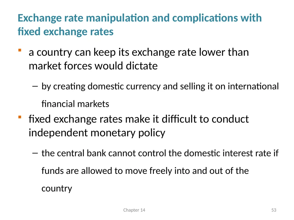 International Linkages and Economic Policy Chapter - slide 53 of 58