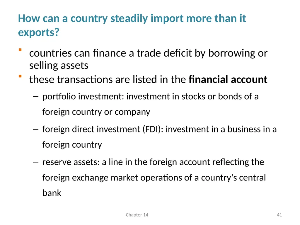 International Linkages and Economic Policy Chapter - slide 41 of 58
