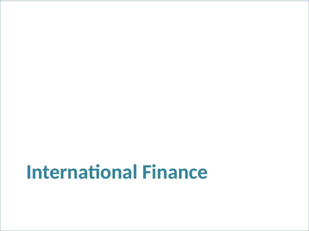 International Linkages and Economic Policy Chapter - slide 27 of 58