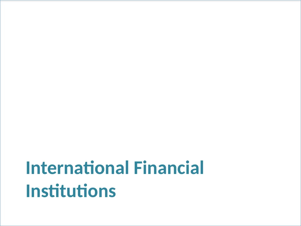 International Linkages and Economic Policy Chapter - slide 54 of 58
