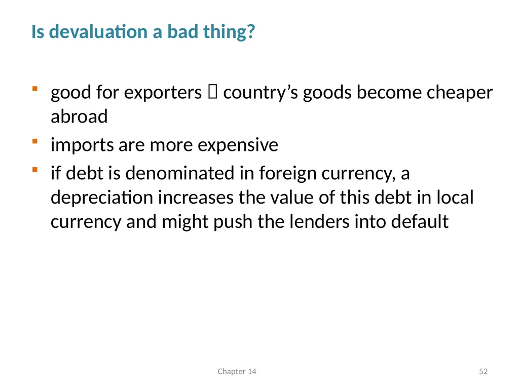 International Linkages and Economic Policy Chapter - slide 52 of 58