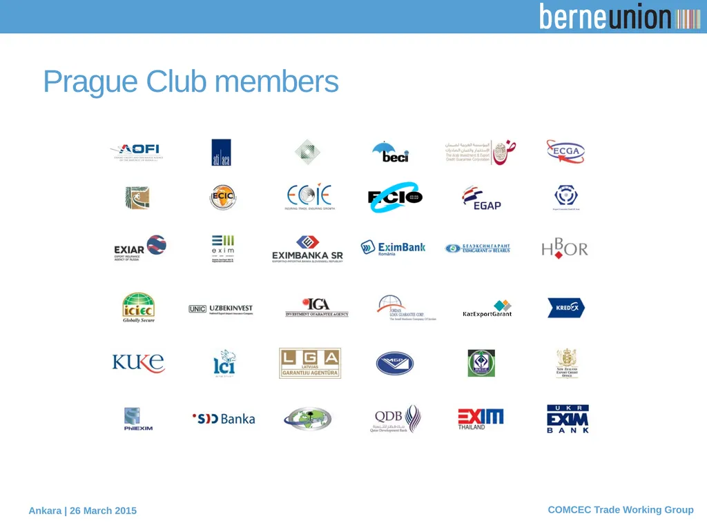 PROTECTING EXPORTERS The role of Berne Union - slide 5 of 19