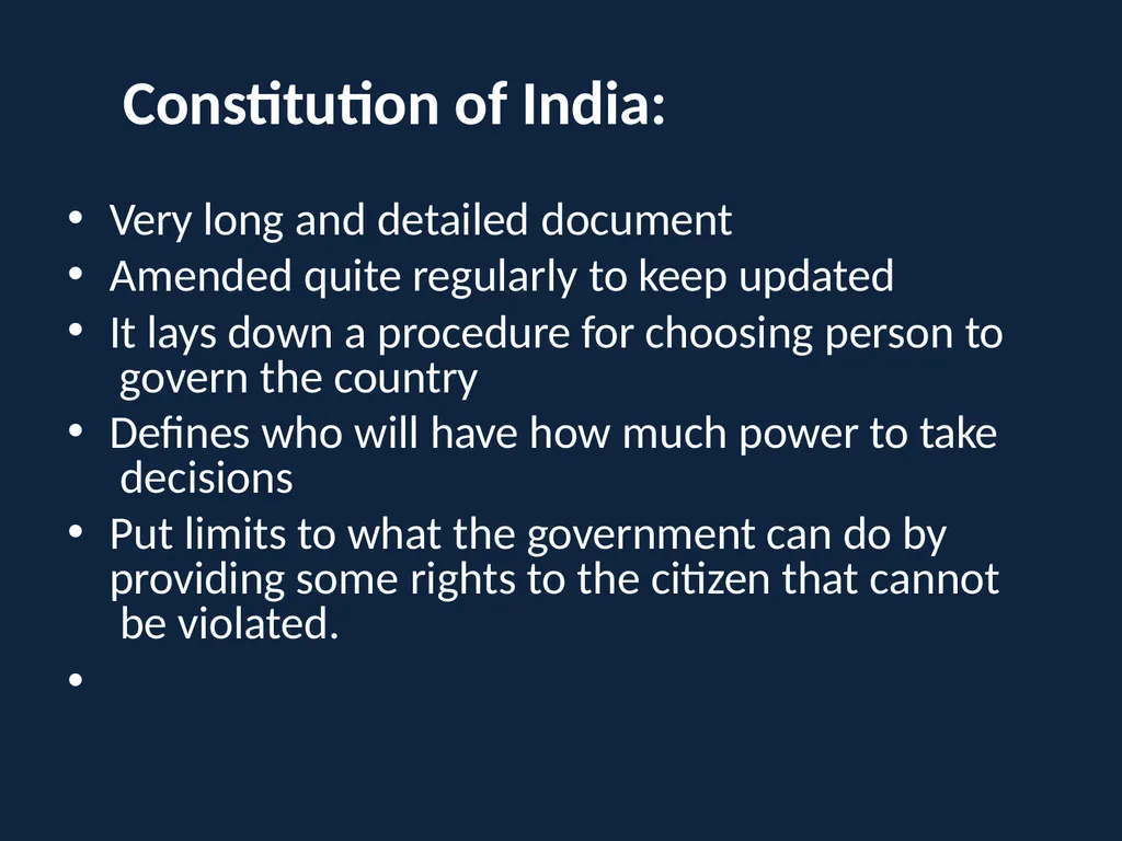 Constitutional Design Nelson Mandela & South - slide 30 of 31