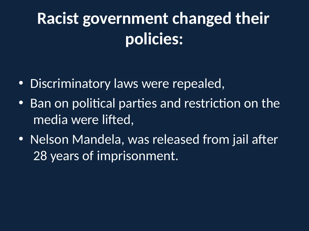 Constitutional Design Nelson Mandela & South - slide 9 of 31