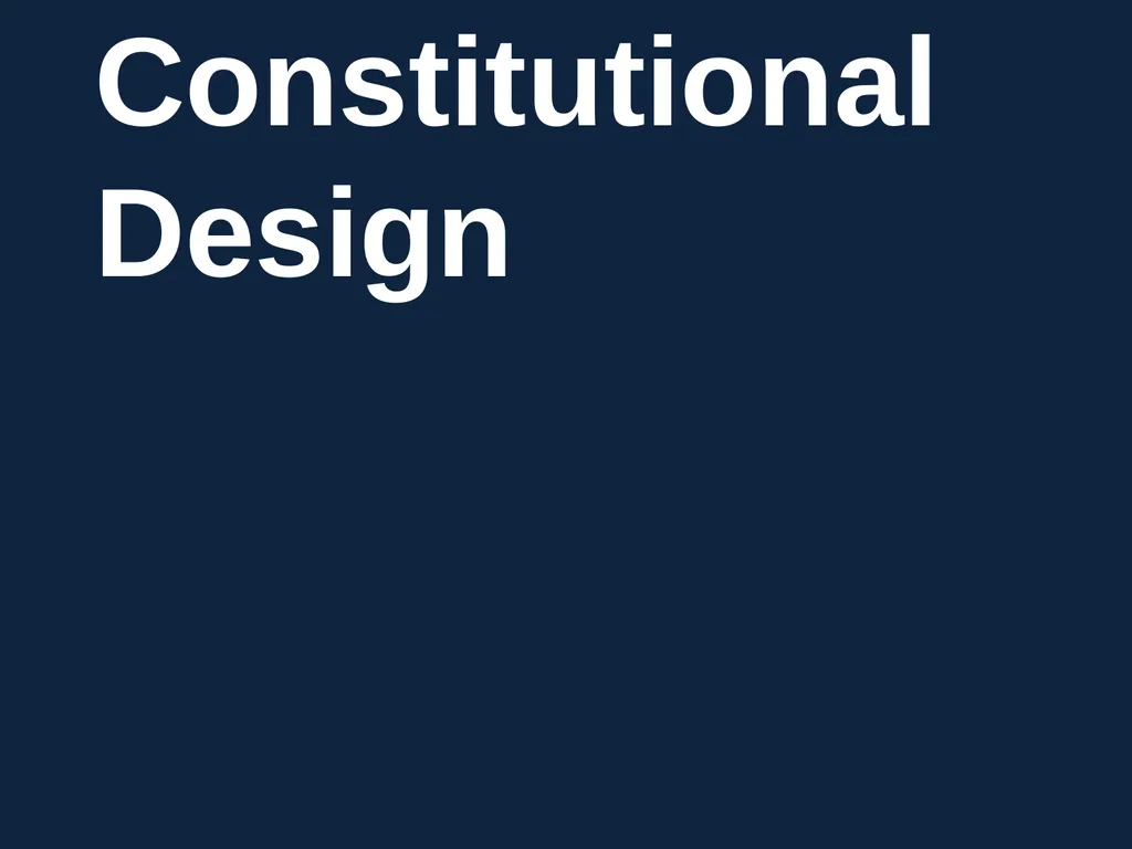 Constitutional Design Nelson Mandela & South