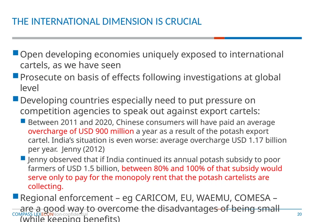 Competition Policy and Economic Development – is - slide 20 of 28