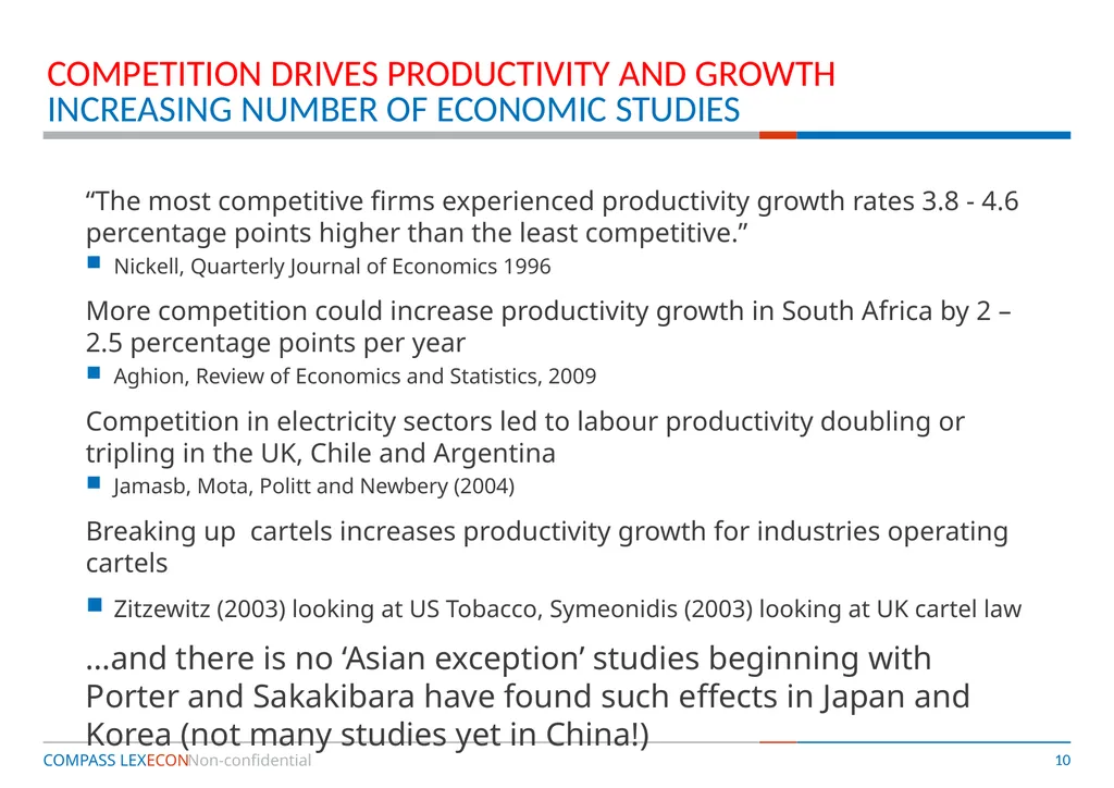 Competition Policy and Economic Development – is - slide 10 of 28