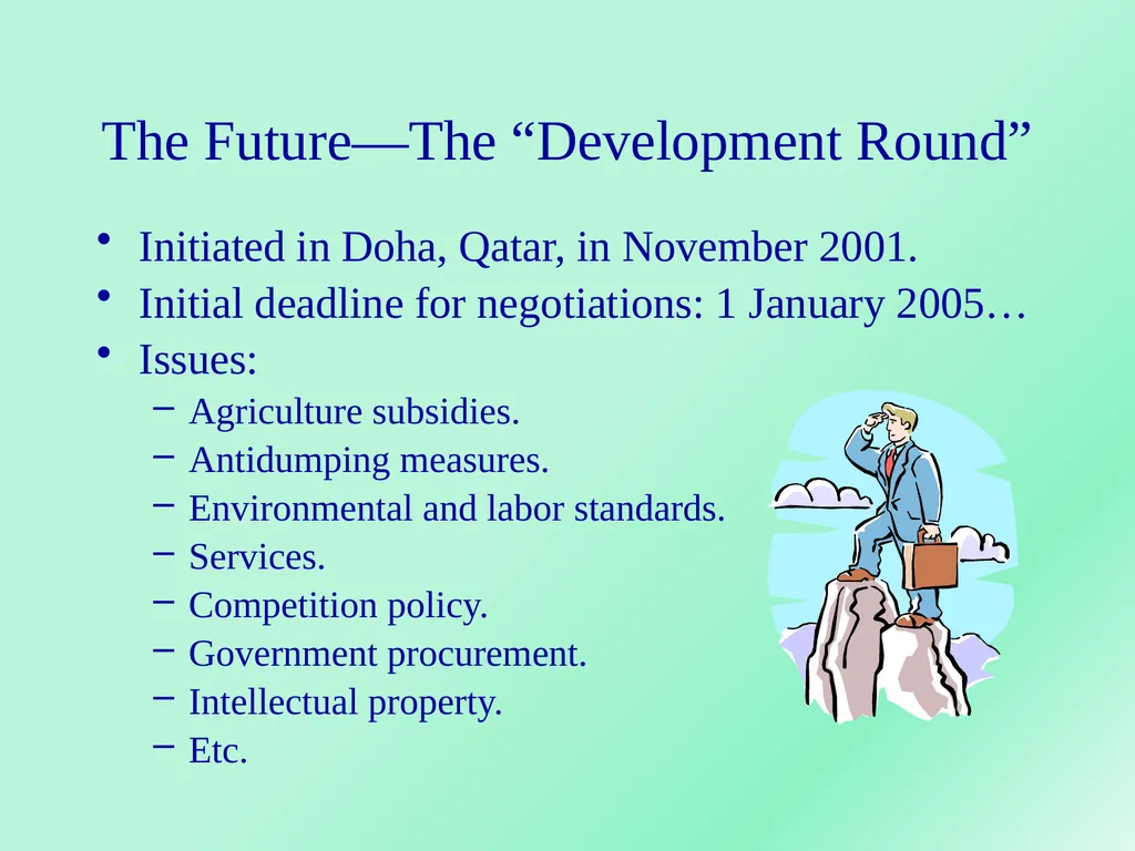 WORLD TRADE ORGANIZATION Dr.A.ANTONYRAJ Assistant - slide 51 of 51