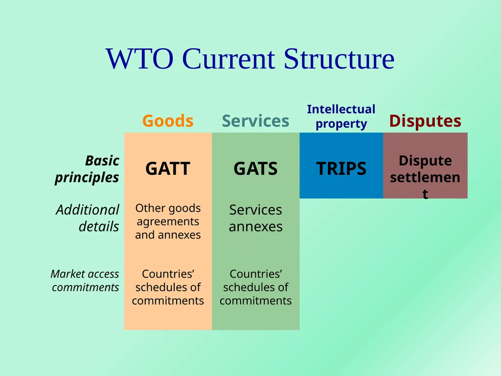 WORLD TRADE ORGANIZATION Dr.A.ANTONYRAJ Assistant - slide 10 of 51