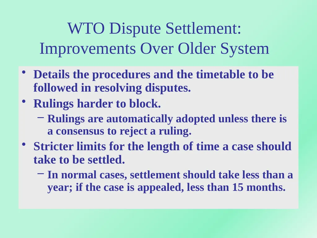 WORLD TRADE ORGANIZATION Dr.A.ANTONYRAJ Assistant - slide 21 of 51