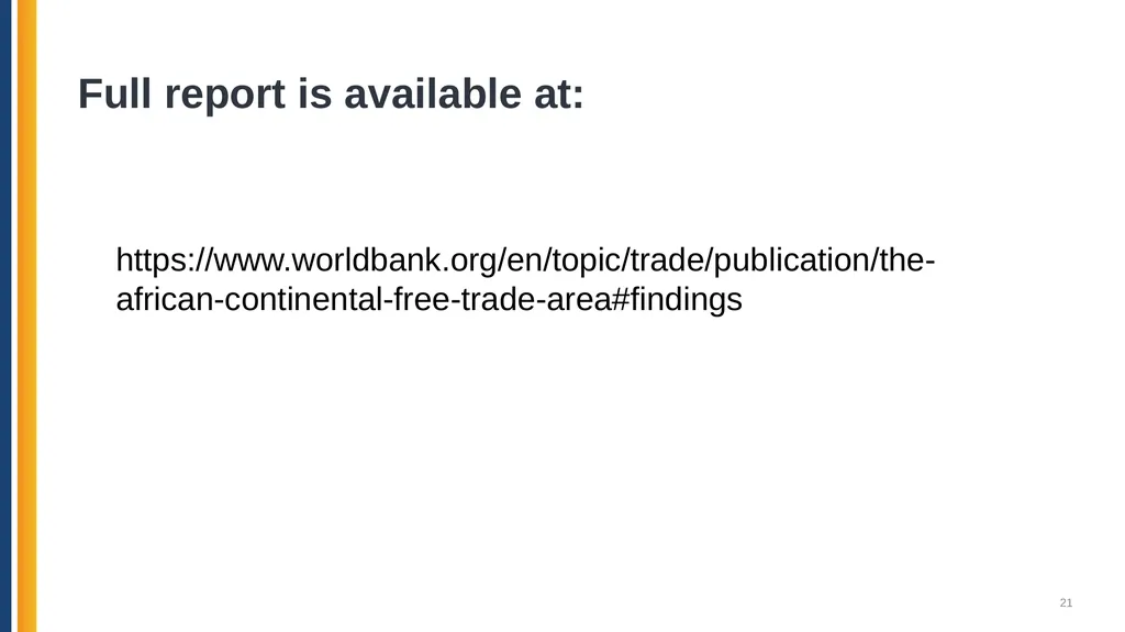 The Global Trade Analysis Project (GTAP): Data, - slide 21 of 22