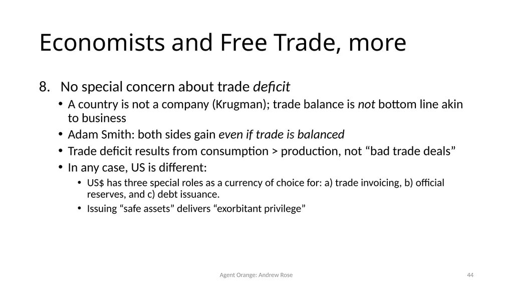 Agent Orange: Trump, Soft Power, and Exports - slide 44 of 51
