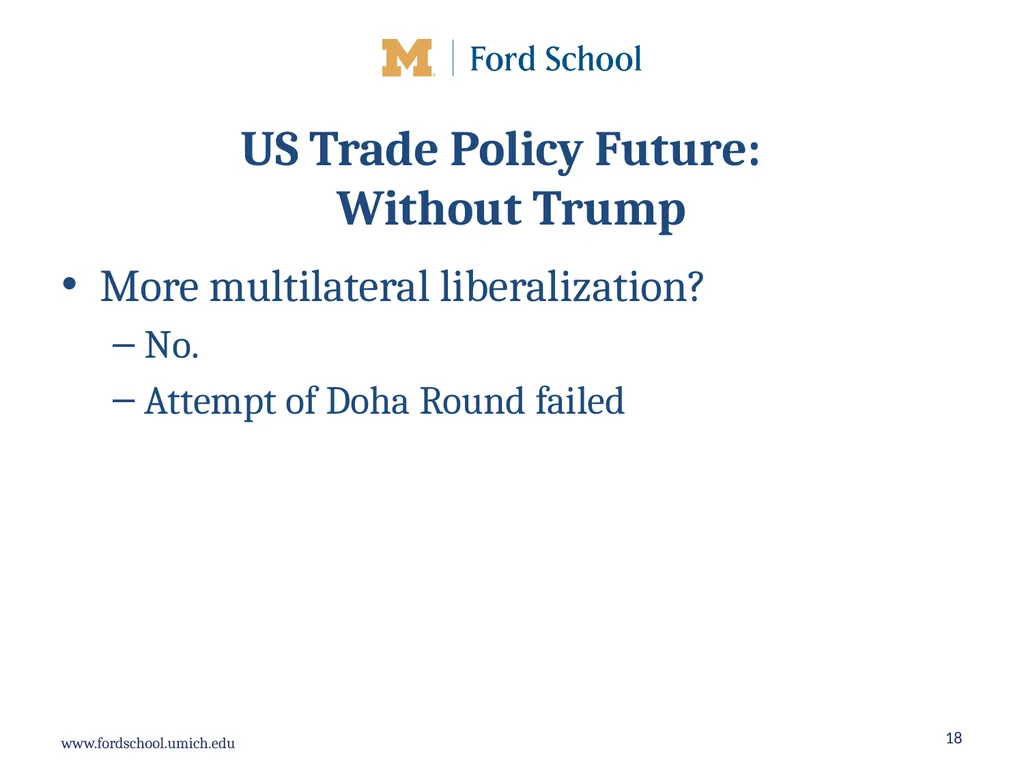 What should be the future direction of United - slide 18 of 40