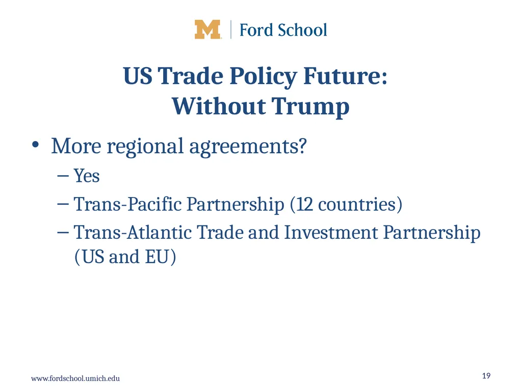 What should be the future direction of United - slide 19 of 40