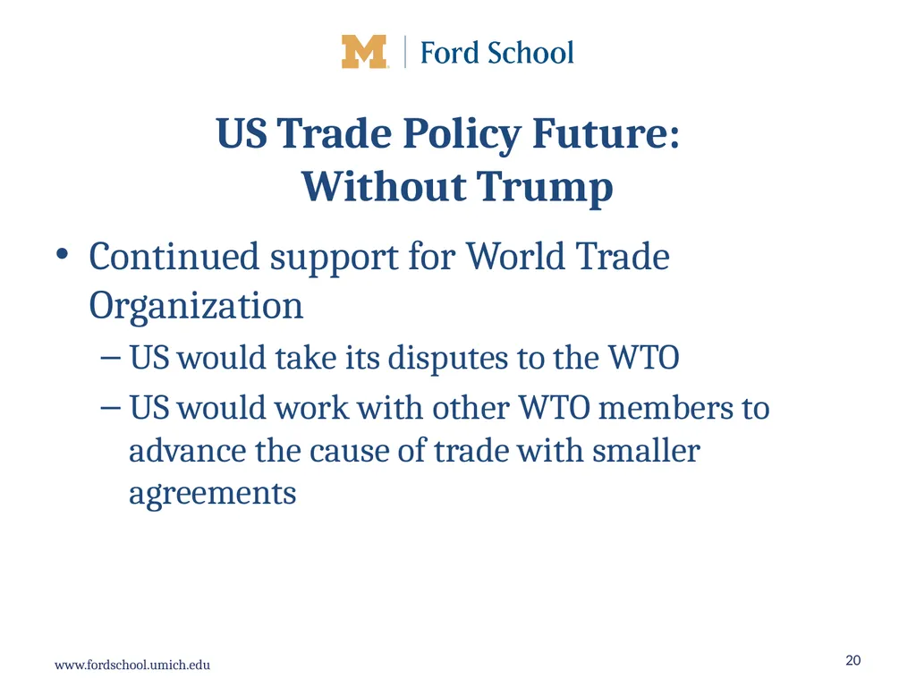 What should be the future direction of United - slide 20 of 40