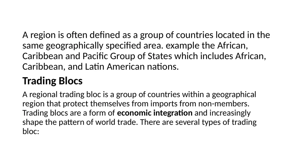 International Economic Integration The modern - slide 10 of 33