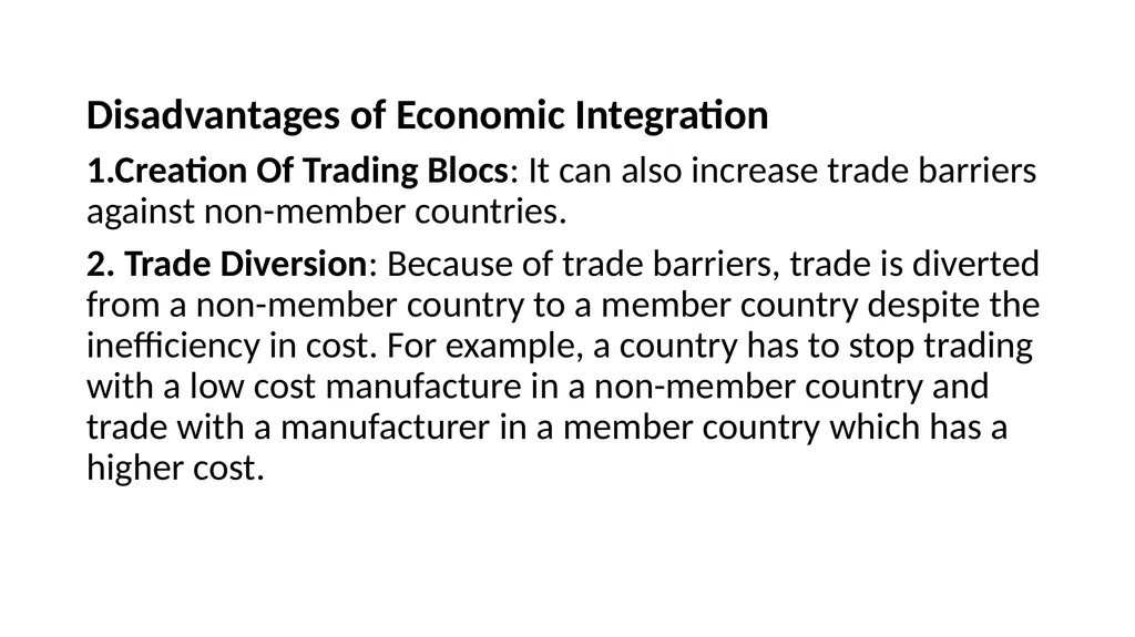 International Economic Integration The modern - slide 20 of 33