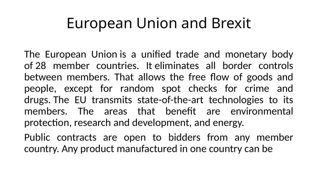 International Economic Integration The modern - slide 22 of 33