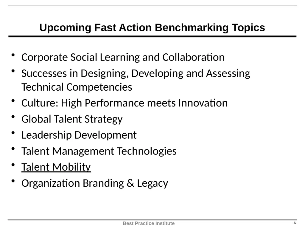 Benchmark-It Webinar: Talent Mobility Best - slide 10 of 15