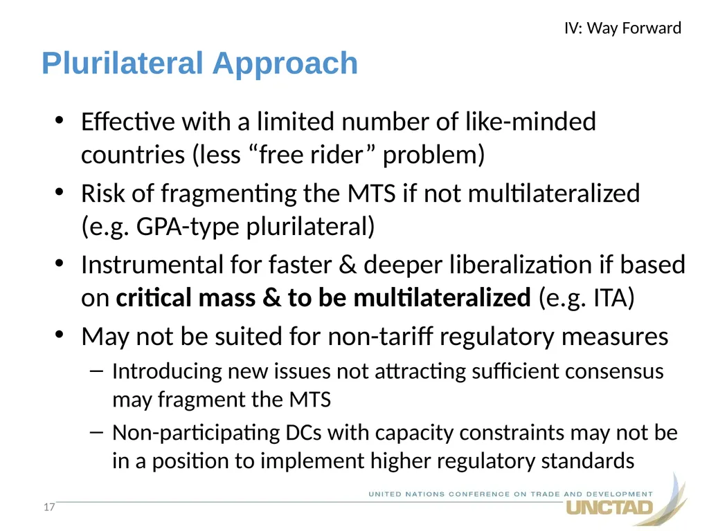 Multilateral Trade Negotiations After MC11 4 May - slide 17 of 22