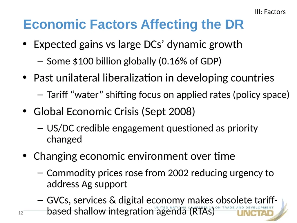 Multilateral Trade Negotiations After MC11 4 May - slide 12 of 22