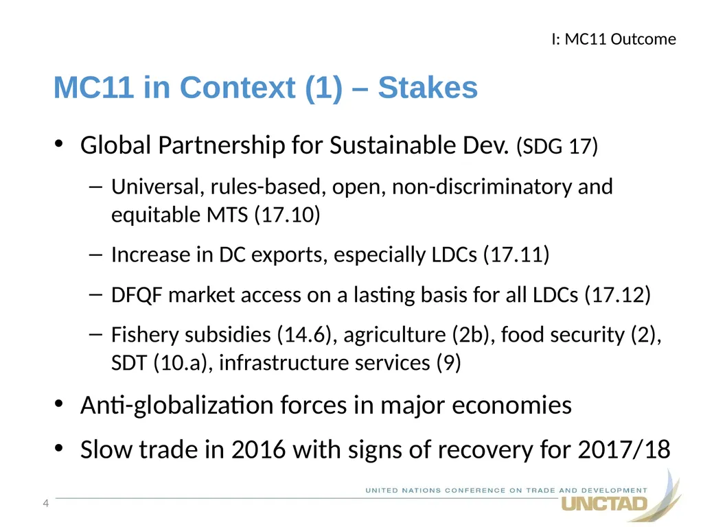 Multilateral Trade Negotiations After MC11 4 May - slide 4 of 22