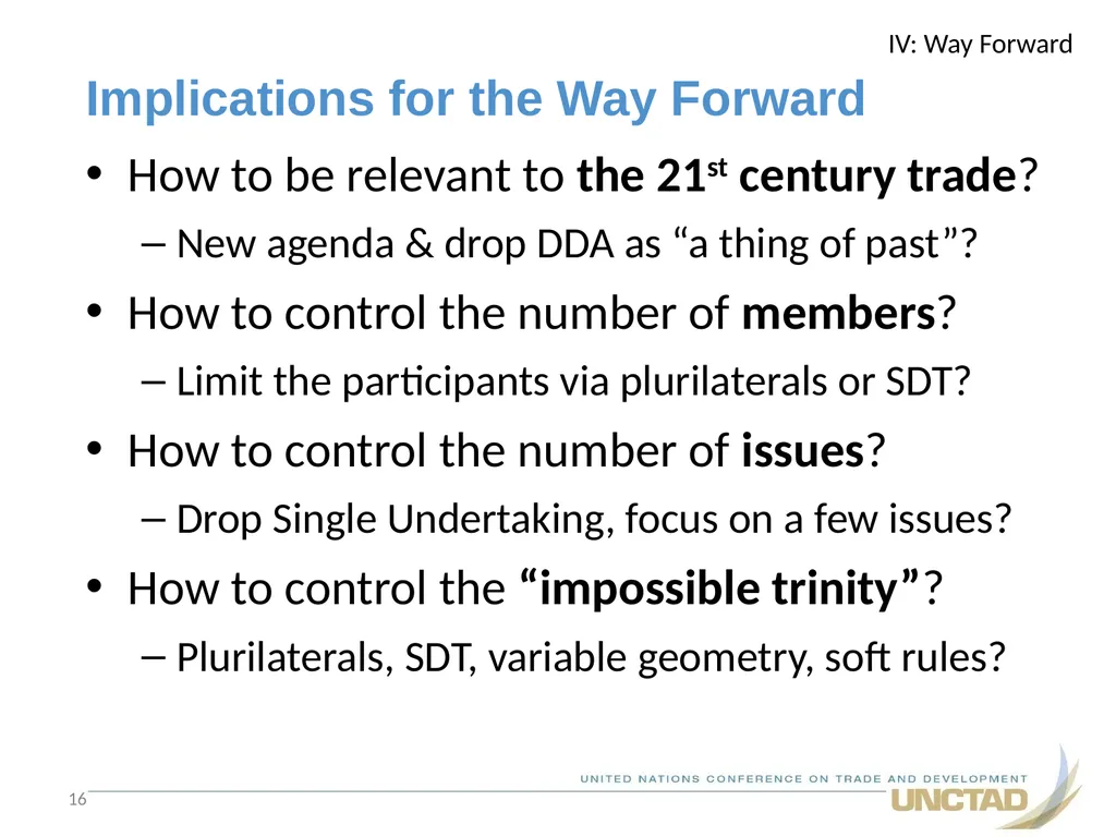 Multilateral Trade Negotiations After MC11 4 May - slide 16 of 22