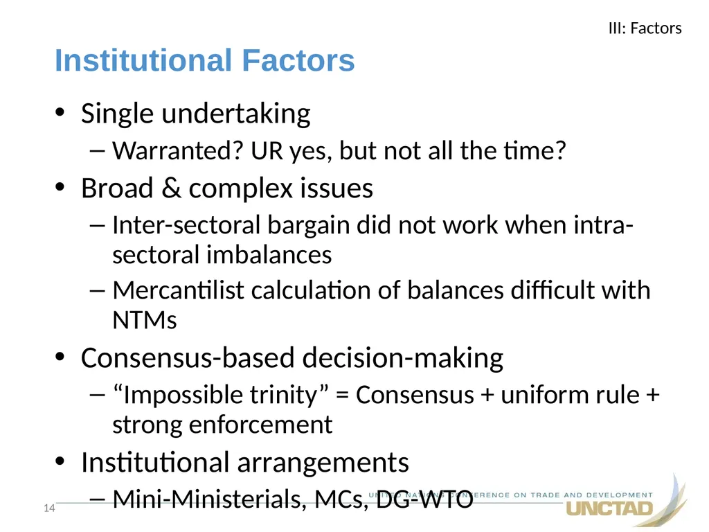 Multilateral Trade Negotiations After MC11 4 May - slide 14 of 22