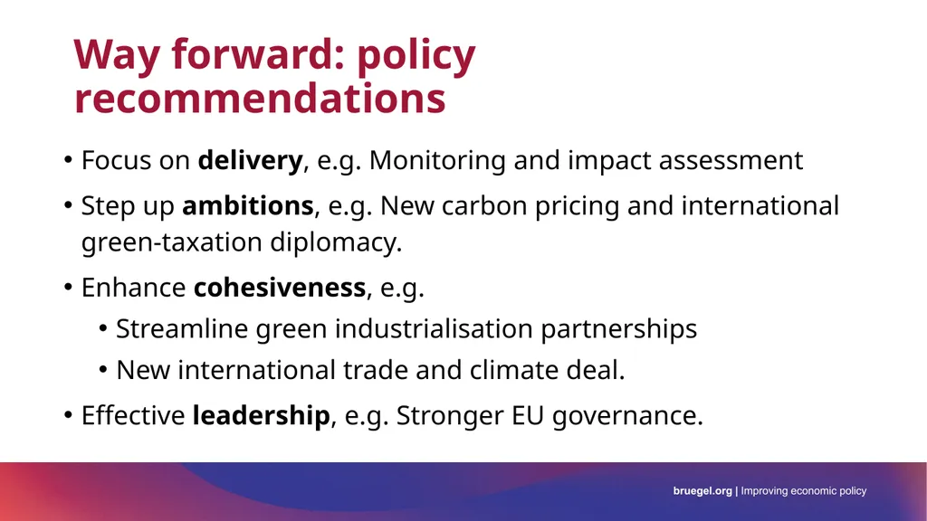 Re-energising Europe’s global green reach Bruegel - slide 11 of 12
