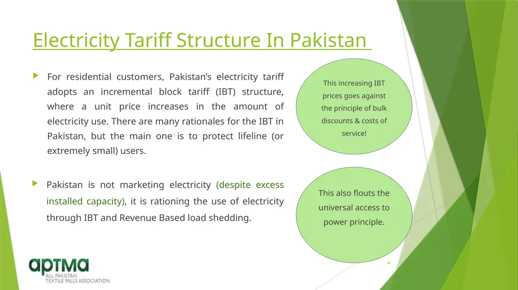Electricity Pricing Mr. Shahid Sattar Executive - slide 4 of 16