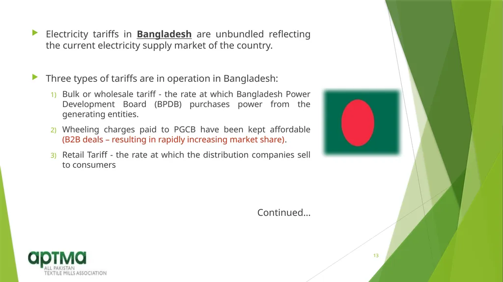 Electricity Pricing Mr. Shahid Sattar Executive - slide 13 of 16