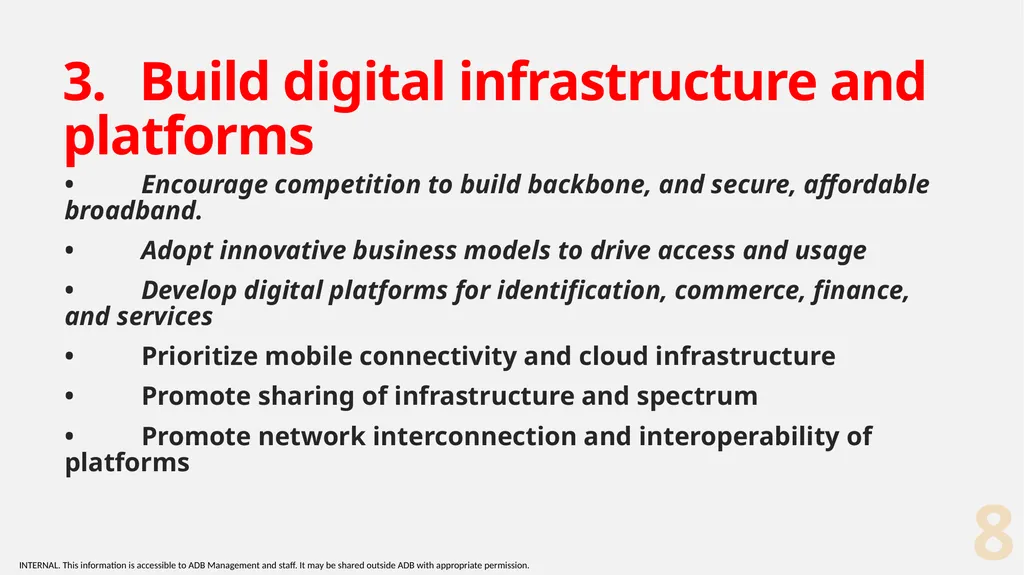 2nd CONSULTATION MEETING: CAREC DIGITAL STRATEGY - slide 8 of 17