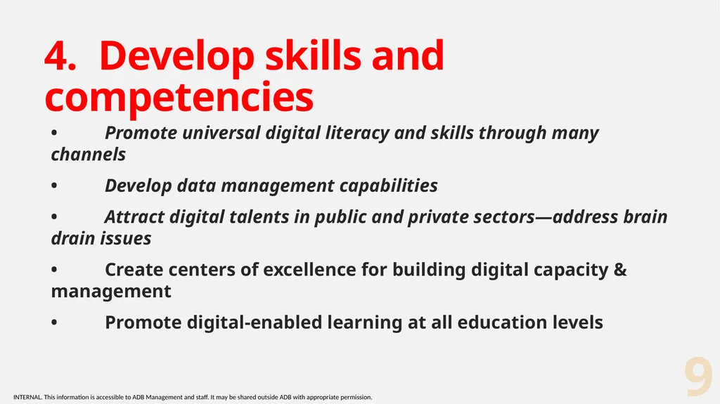 2nd CONSULTATION MEETING: CAREC DIGITAL STRATEGY - slide 9 of 17