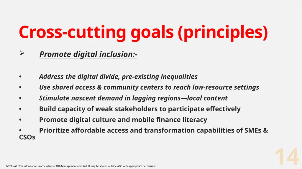 2nd CONSULTATION MEETING: CAREC DIGITAL STRATEGY - slide 14 of 17