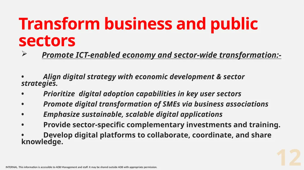 2nd CONSULTATION MEETING: CAREC DIGITAL STRATEGY - slide 12 of 17