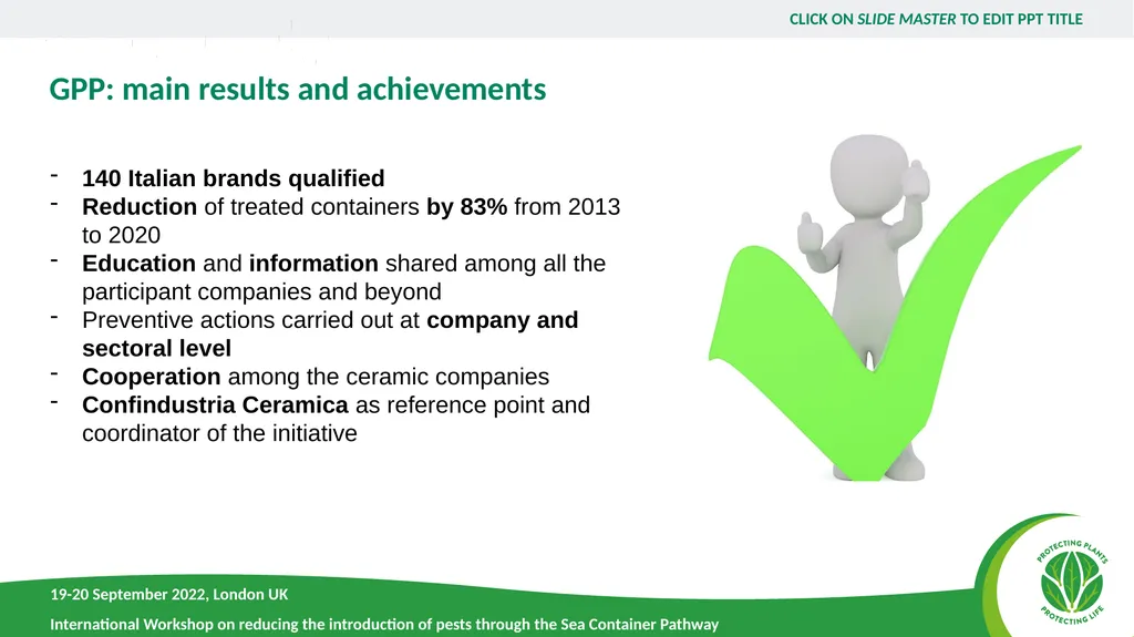 The Good Phytosanitary Practices Program - slide 8 of 12