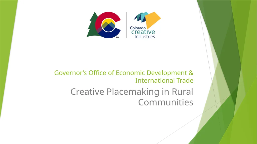 Governor’s Office of Economic Development &