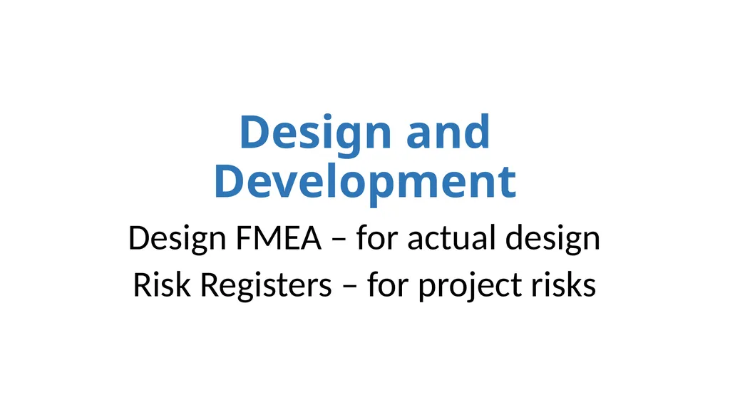 ISO-9001:2015 Where we have been and where we are - slide 13 of 25